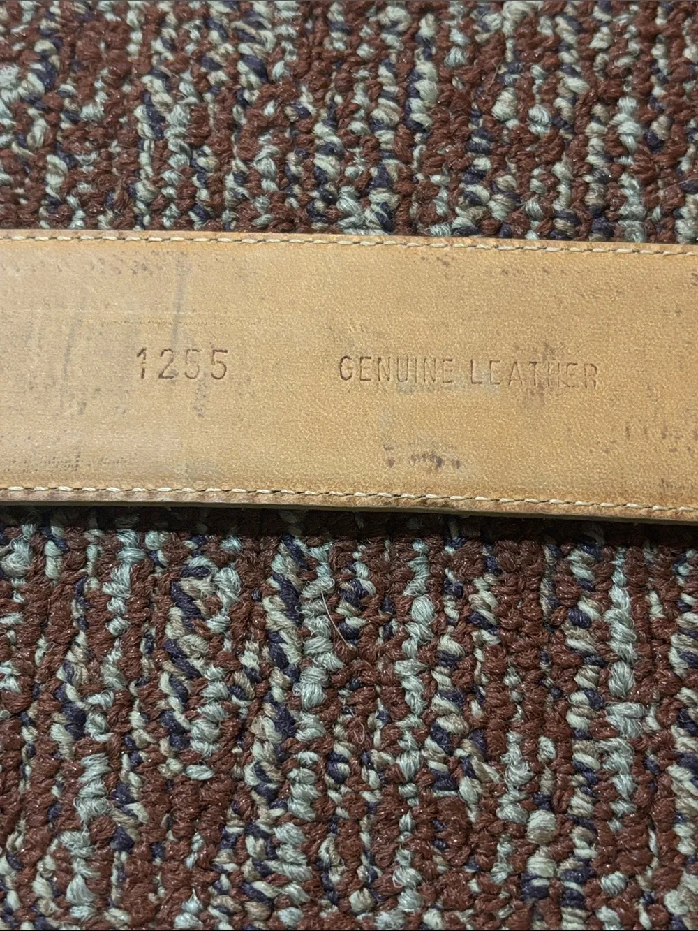 Vintage Classic Suede Belt Tan suede Gold tone Buckle preppy elegant fall belt